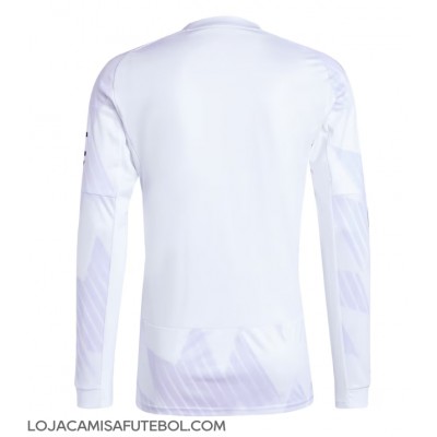 Camisa de Futebol Manchester United Equipamento Secundário 2025-26 Manga Comprida Camisa de Futebol Manchester United Equipamento Secundário 2025-26 Manga Comprida